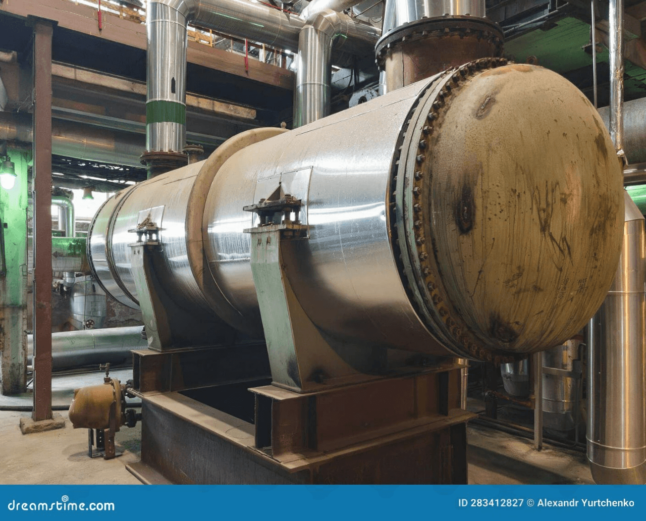 Equipamento industrial atendido pela solução UltraCleaner